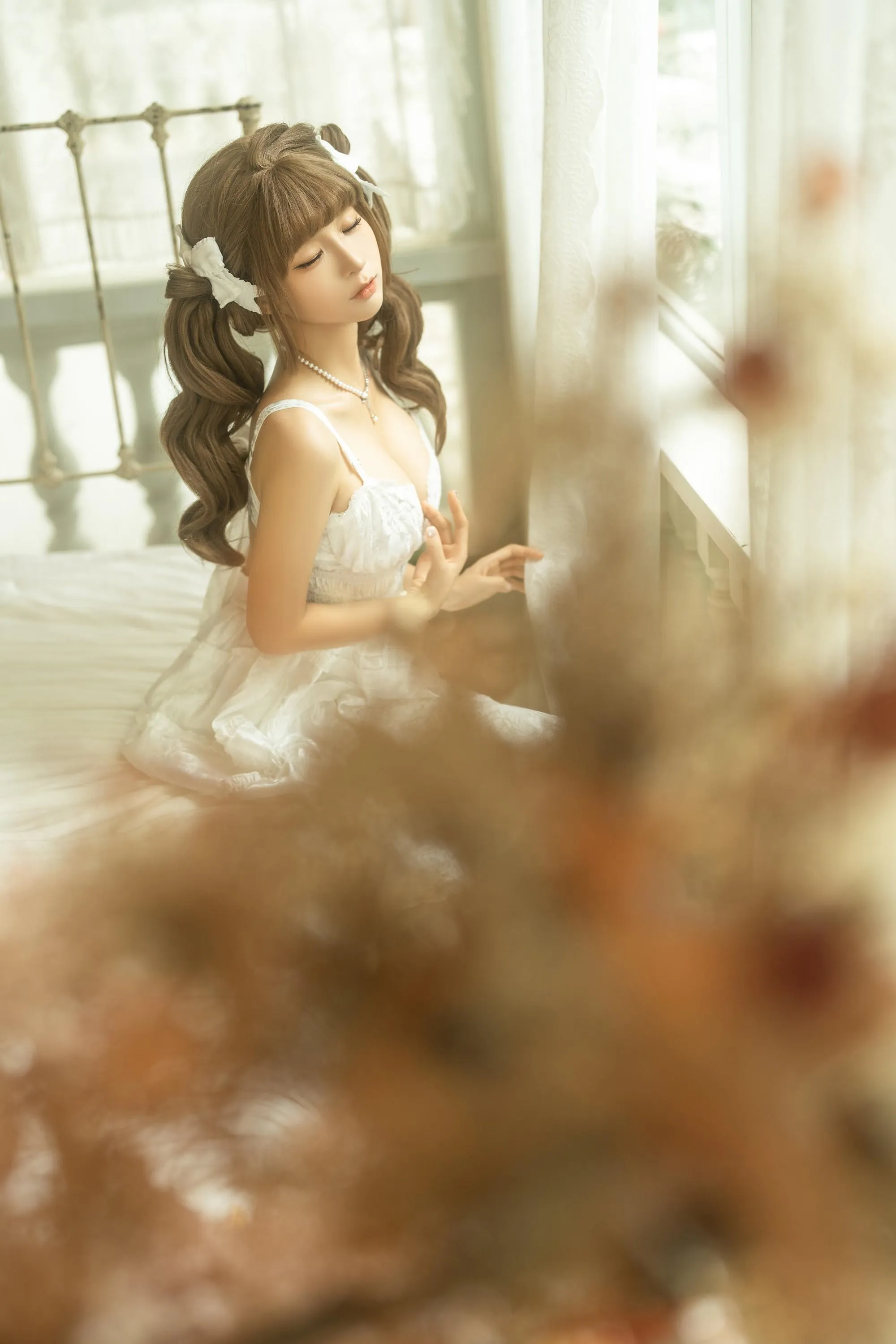 蠢沫沫 – NO.286 三月T3赠品《花床》 [34P]插图1